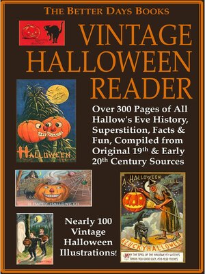 cover image of The Better Days Books Vintage Halloween Reader